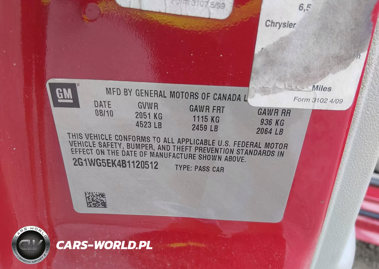 2011 Chevrolet Impala Lt VIN:2G1WG5EK4B1120512 - 9
