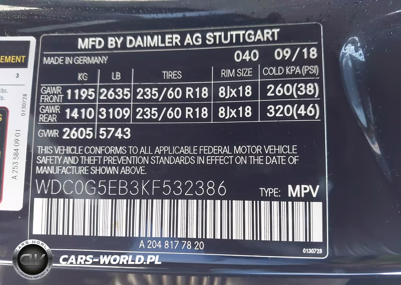 2019 Mercedes-Benz Glc 350E 4Matic VIN:WDC0G5EB3KF532386 - 9