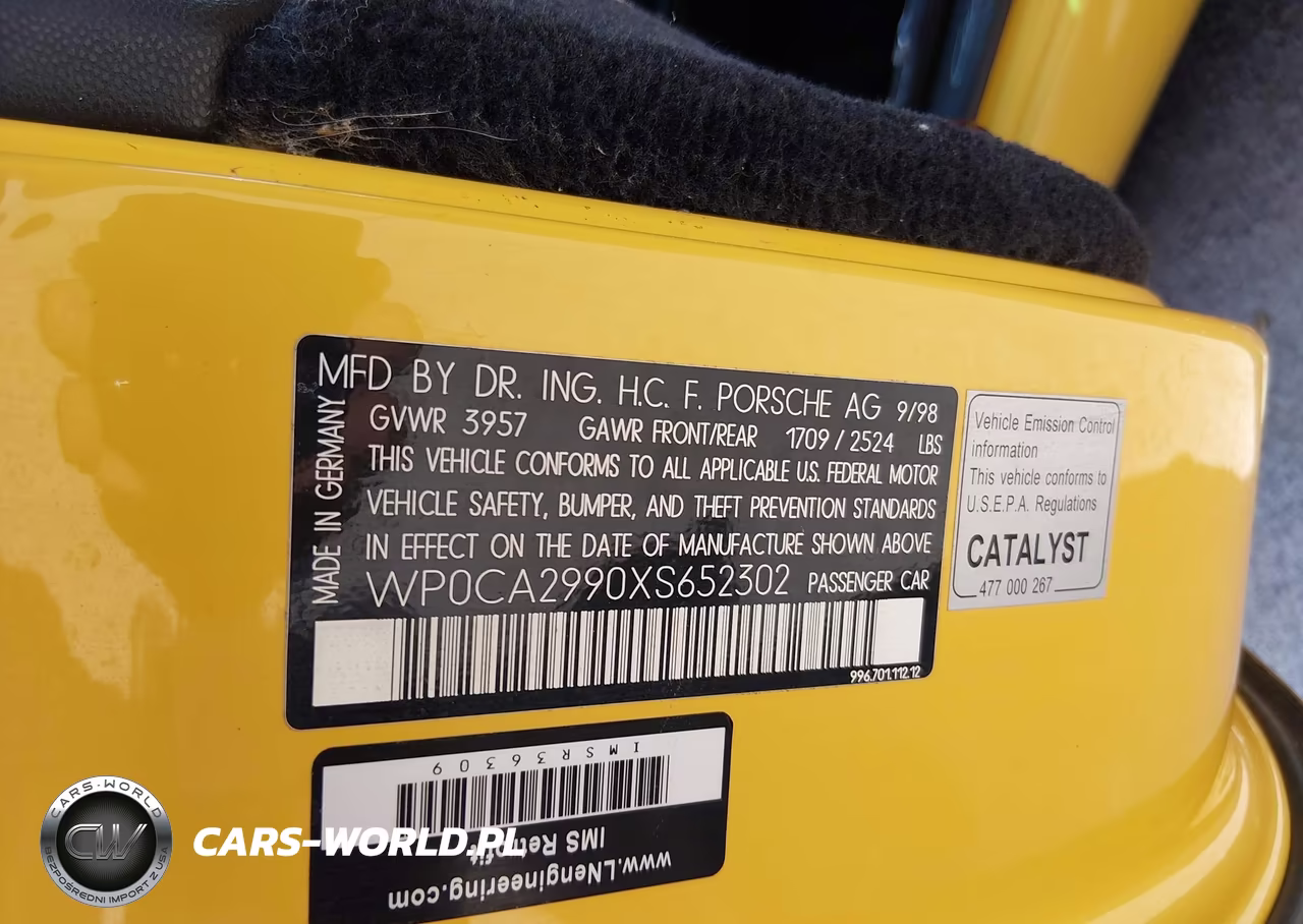 1999 Porsche 911 Carrera-Carrera 4 VIN:WP0CA2990XS652302 - 9