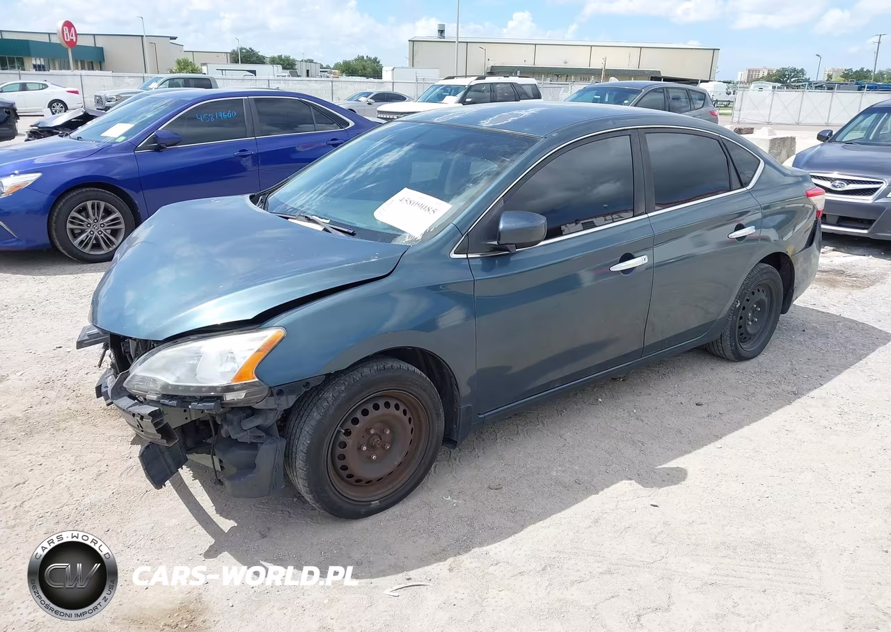 2014 Nissan Sentra Fe+ S-Fe+ Sv-S-Sl-Sr-Sv VIN:3N1AB7APXEY215288 - 2