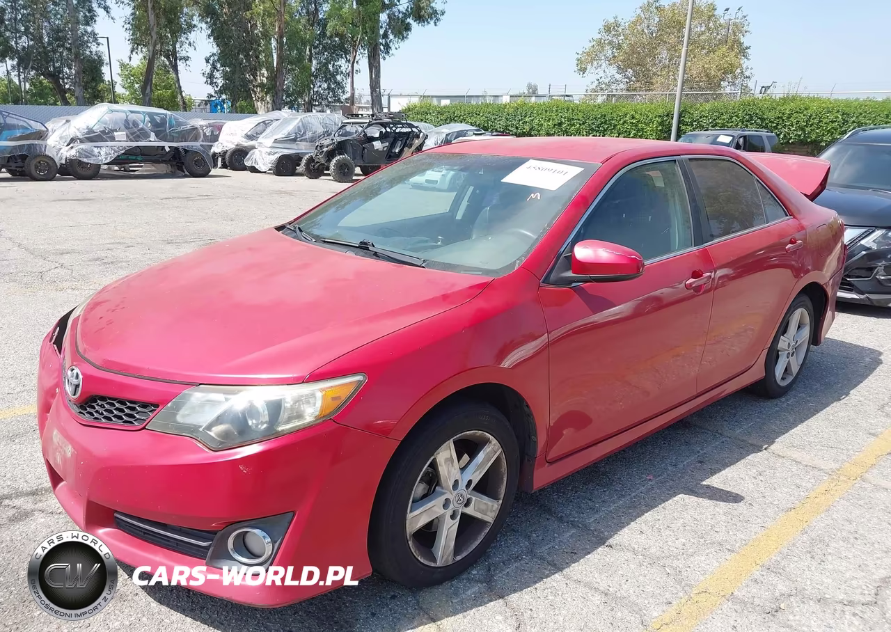 2012 Toyota Camry Se VIN:4T1BF1FK0CU617428 - 2