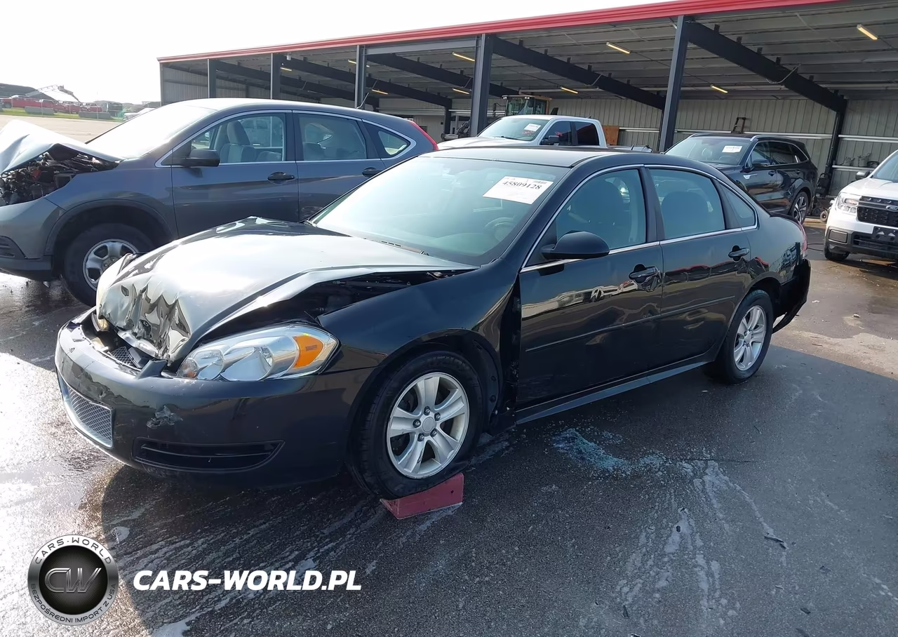 2012 Chevrolet Impala Ls VIN:2G1WF5E36C1278380 - 2