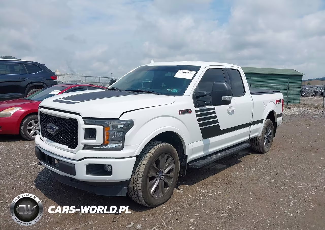 2018 Ford F-150 Xlt VIN:1FTFX1E53JFC57412 - 2