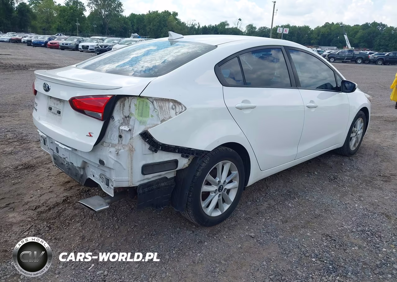2017 Kia Forte S VIN:3KPFL4A79HE134917 - 4