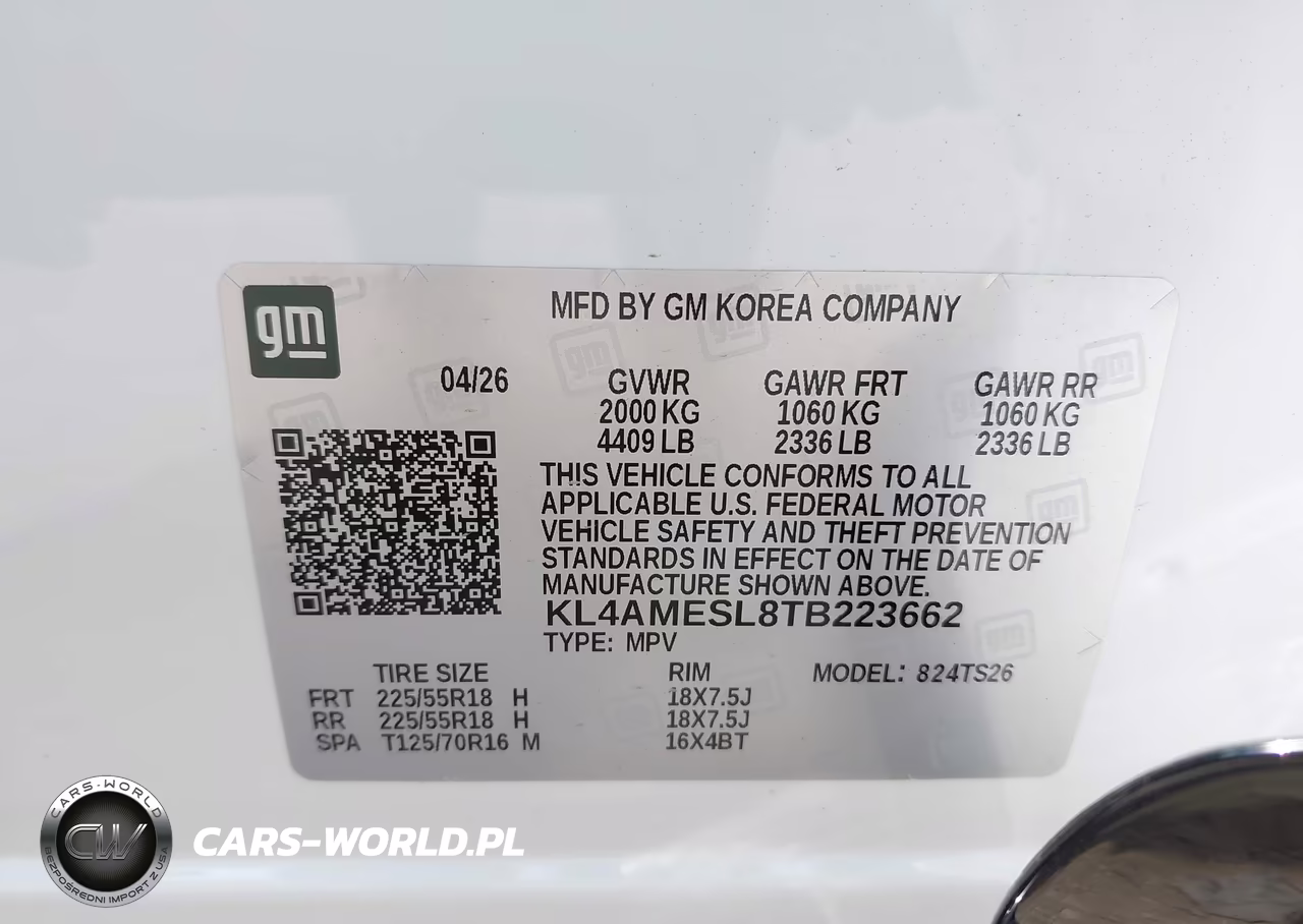 2026 Buick Encore Gx Sport Touring Awd VIN:KL4AMESL8TB223662 - 9