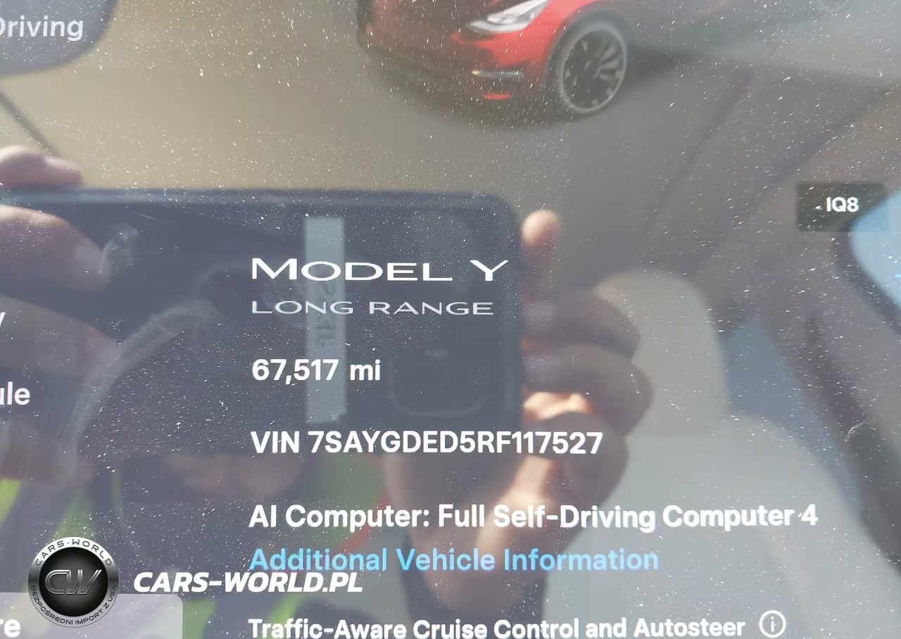 2024 Tesla Model Y Long Range Single Motor Rear-Wheel Drive-Rwd VIN:7SAYGDED5RF117527 - 16