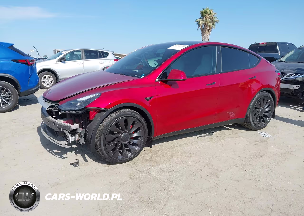 2024 Tesla Model Y Long Range Single Motor Rear-Wheel Drive-Rwd VIN:7SAYGDED5RF117527 - 2