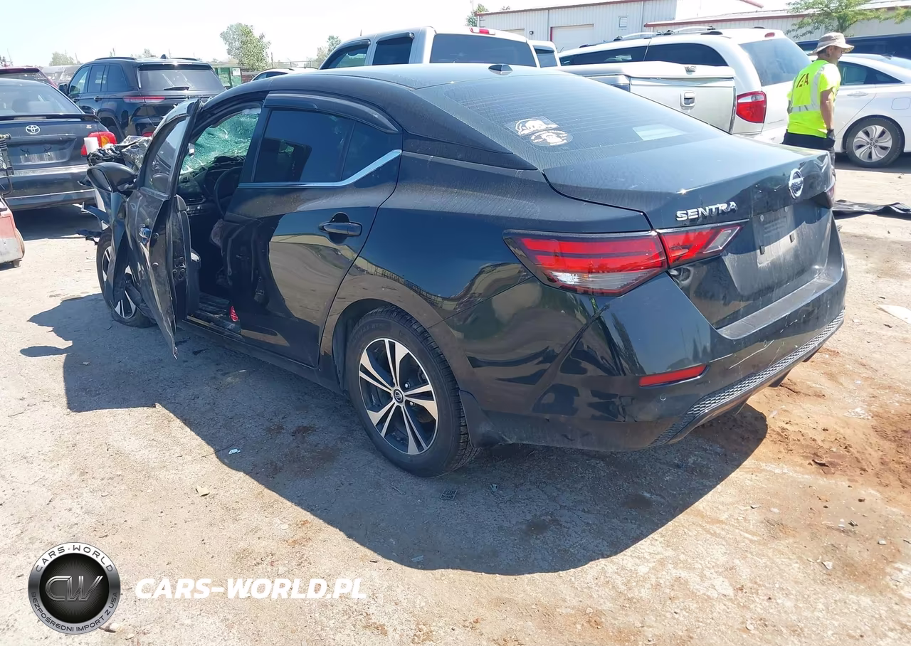 2020 Nissan Sentra Sv Xtronic Cvt VIN:3N1AB8CV8LY295625 - 3