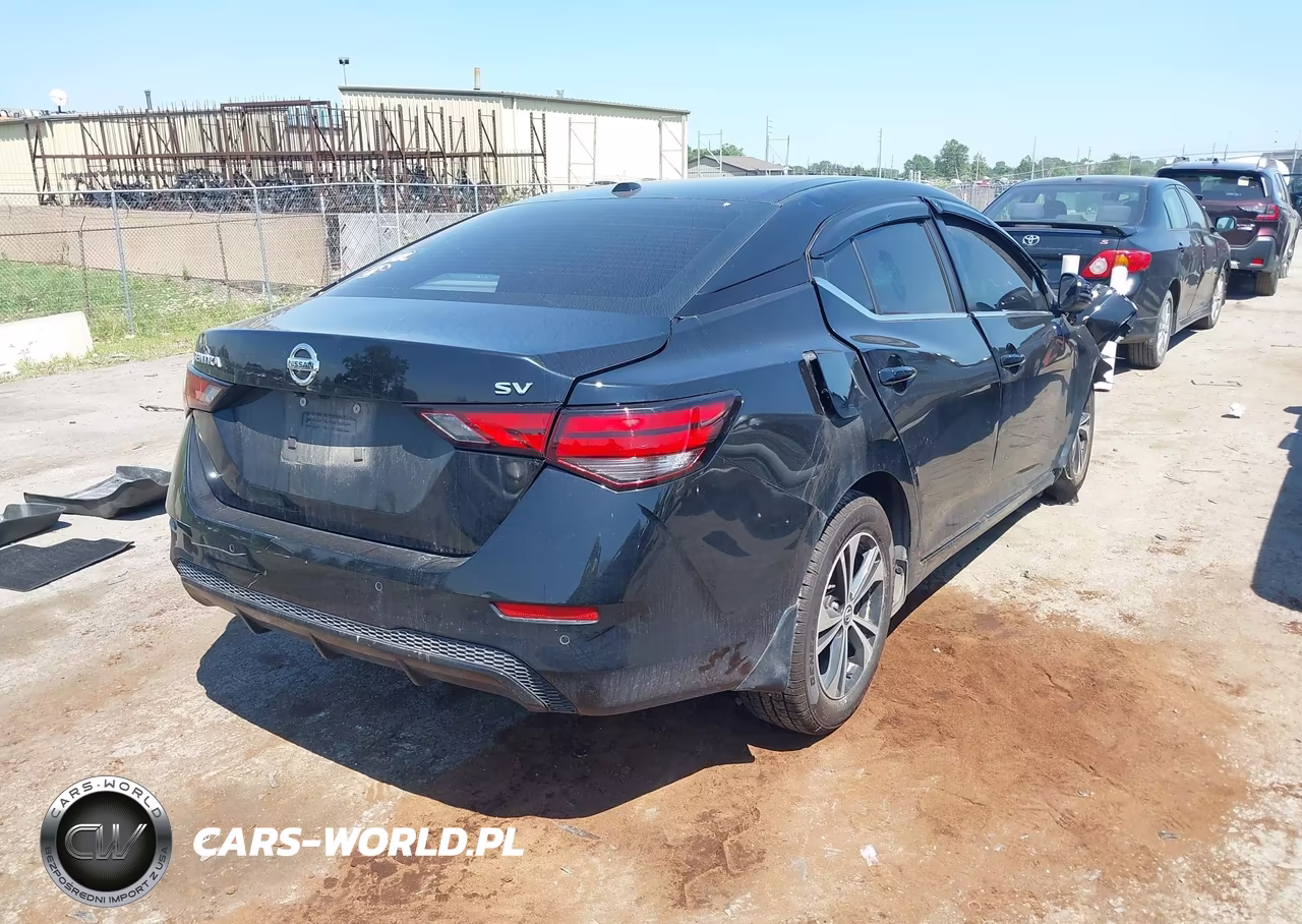 2020 Nissan Sentra Sv Xtronic Cvt VIN:3N1AB8CV8LY295625 - 4