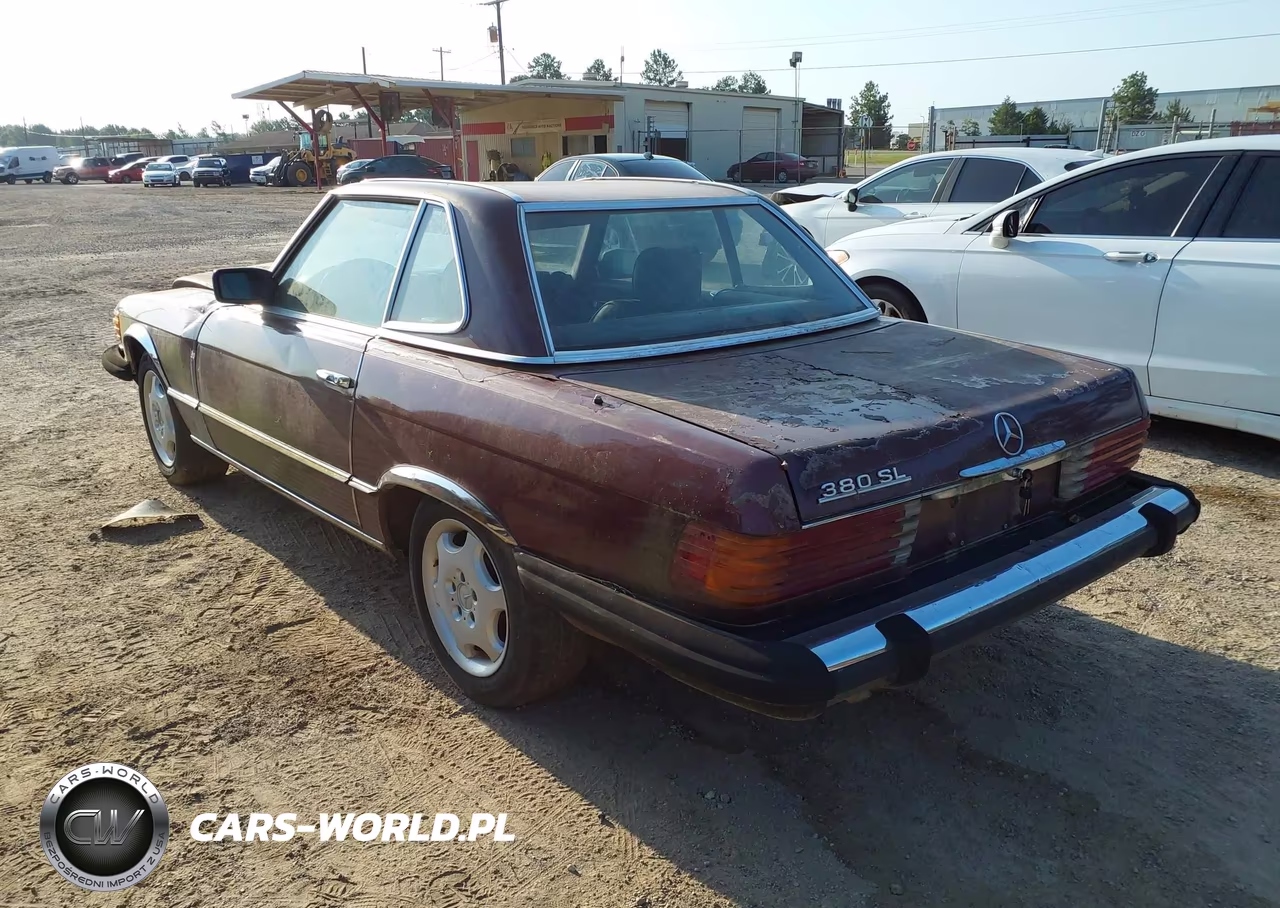 1983 Mercedes-Benz 380 Sl VIN:WDBBA45C6FA017161 - 3