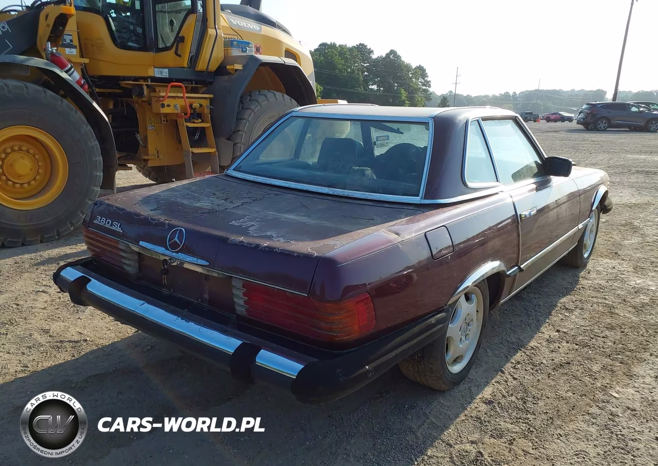 1983 Mercedes-Benz 380 Sl VIN:WDBBA45C6FA017161 - 4