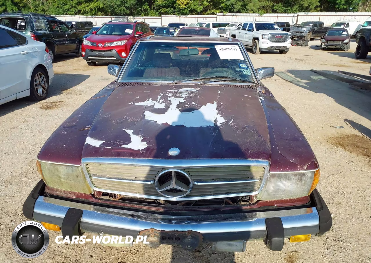 1983 Mercedes-Benz 380 Sl VIN:WDBBA45C6FA017161 - 6