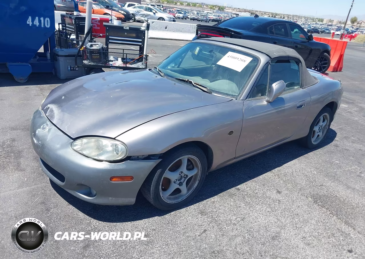 2002 Mazda Mx-5 Miata Cloth-Ls-Se VIN:JM1NB353720226785 - 2