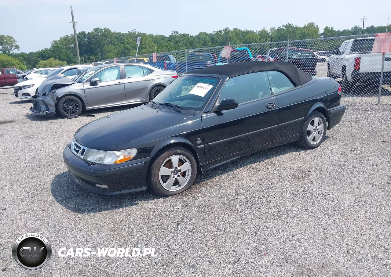 2002 Saab 9-3 Se VIN:YS3DF75K427012528 - 2