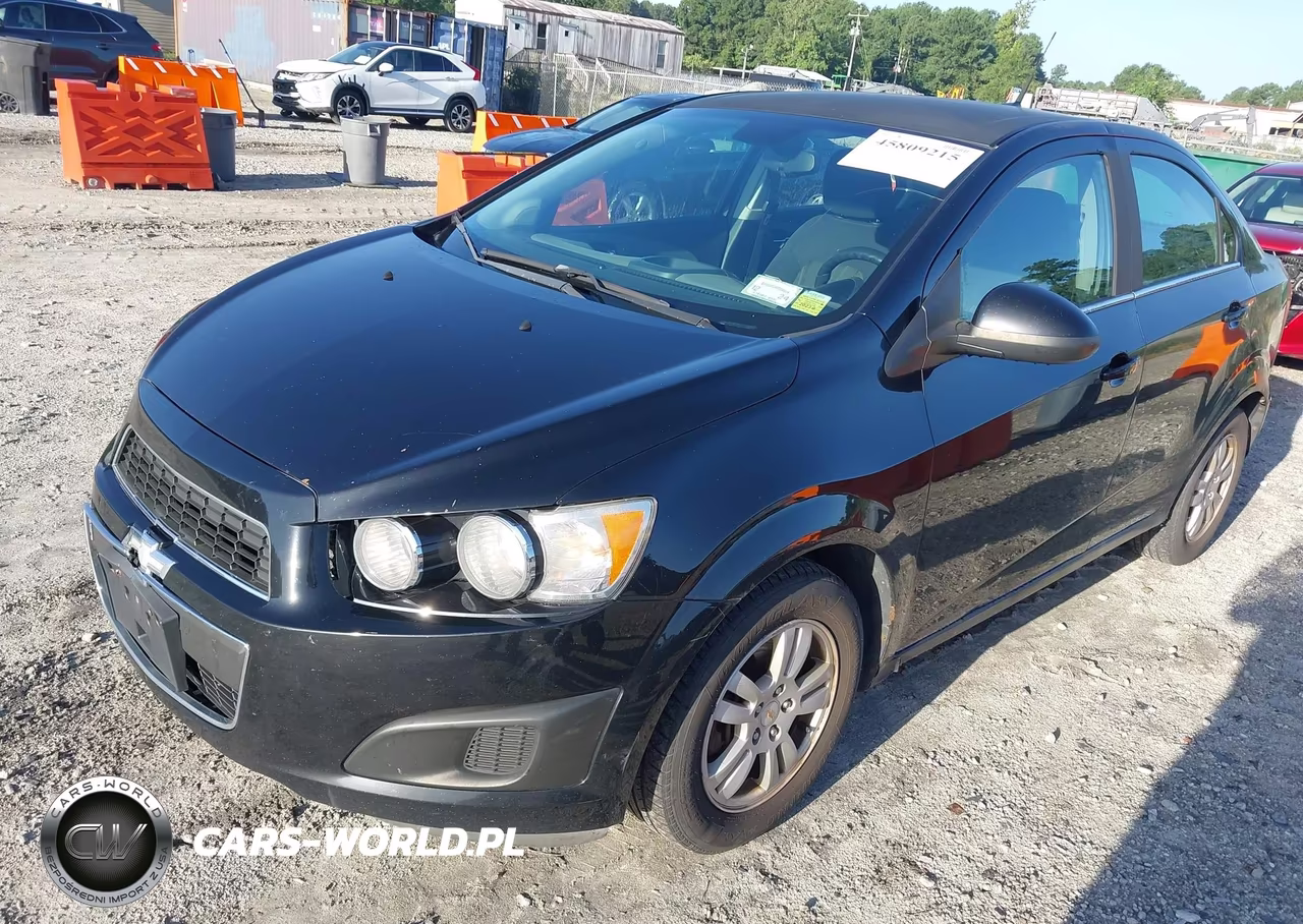 2012 Chevrolet Sonic 2Lt VIN:1G1JC5SB1C4187584 - 2