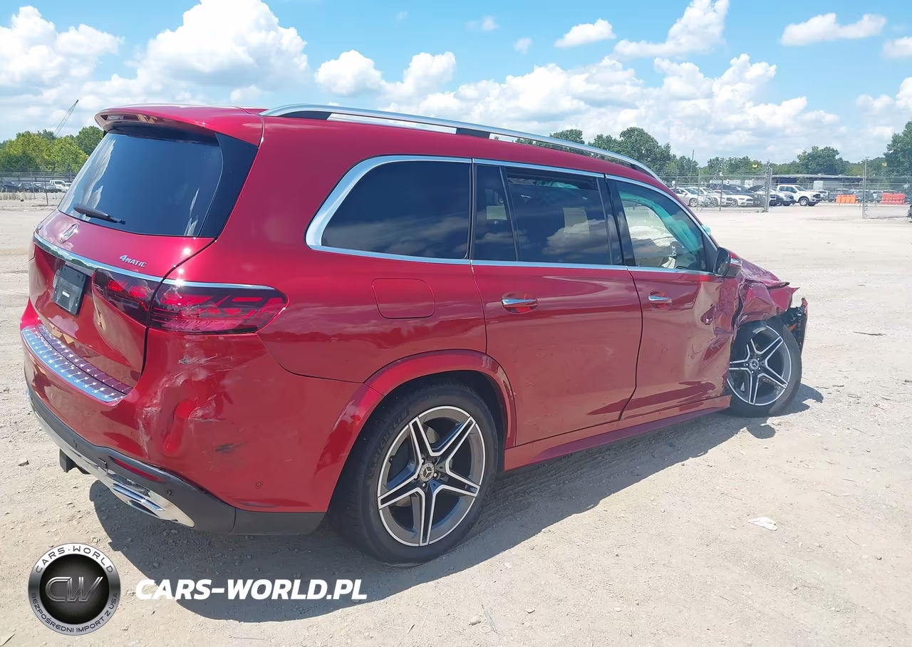 2025 Mercedes-Benz Gls 450 4Matic VIN:4JGFF5KE5SB300019 - 4
