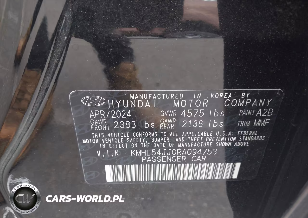 2024 Hyundai Sonata Hybrid Limited VIN:KMHL54JJ0RA094753 - 9