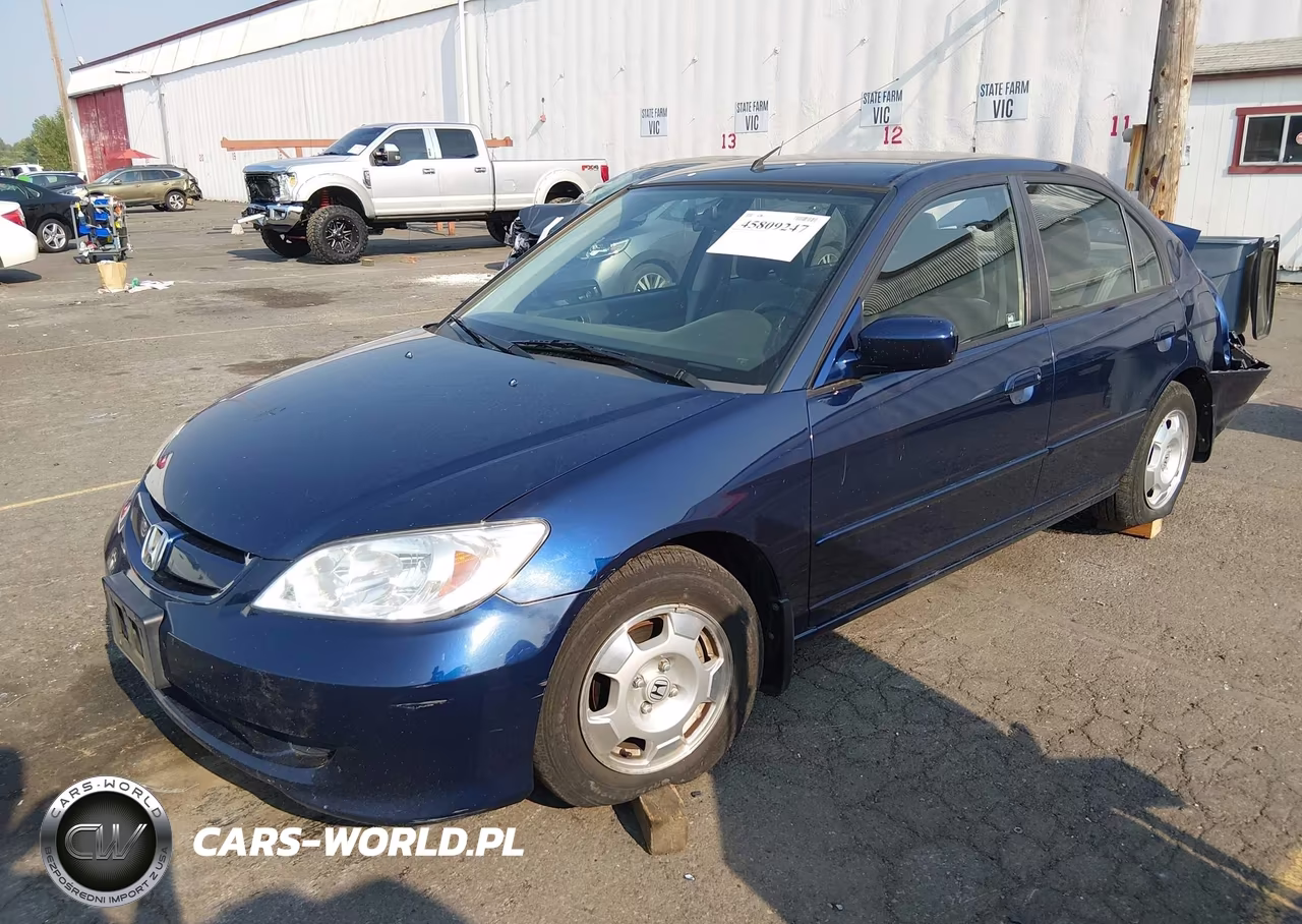 2005 Honda Civic Hybrid VIN:JHMES96675S012673 - 2