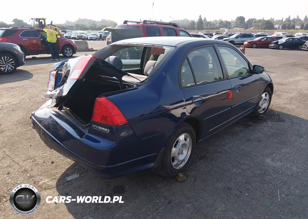 2005 Honda Civic Hybrid VIN:JHMES96675S012673 - 4