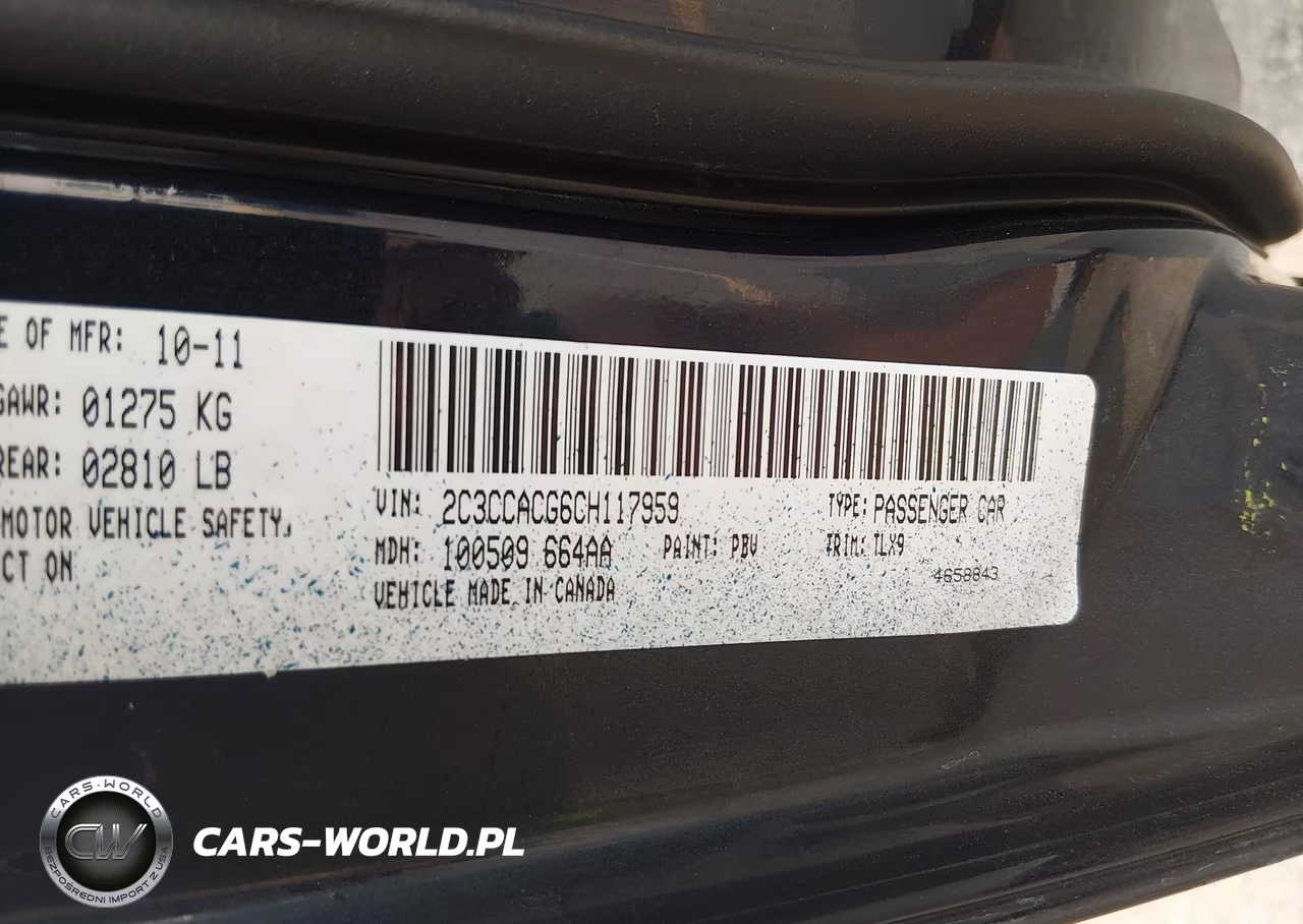 2012 Chrysler 300 Limited VIN:2C3CCACG6CH117959 - 9