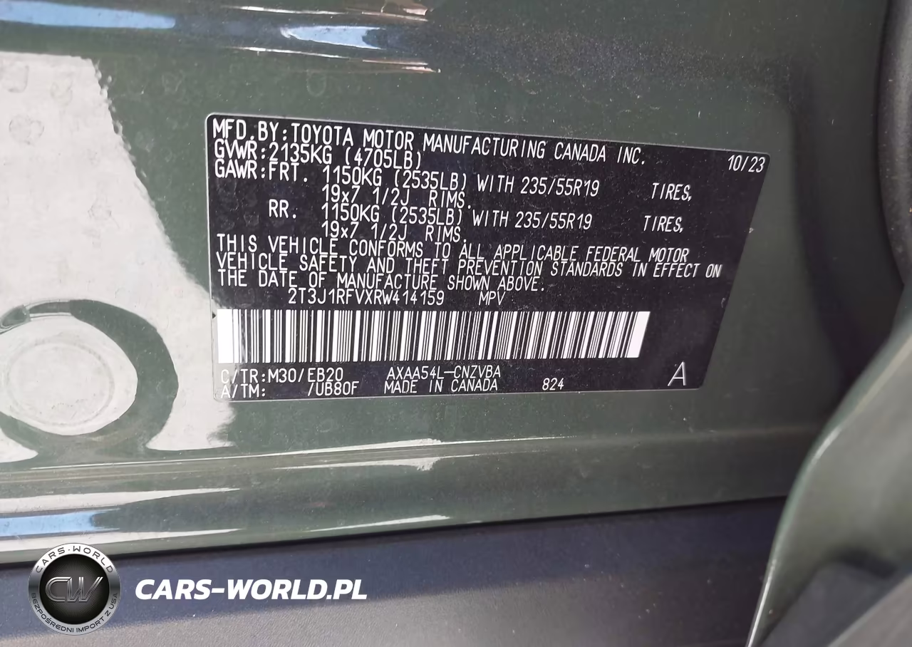 2024 Toyota Rav4 Adventure VIN:2T3J1RFVXRW414159 - 9