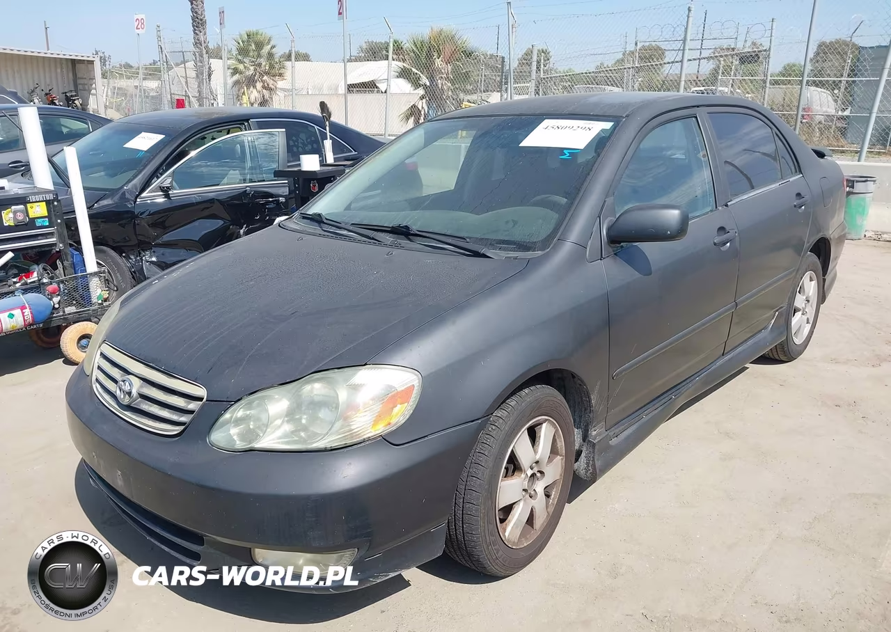 2003 Toyota Corolla S VIN:1NXBR32E43Z031625 - 2
