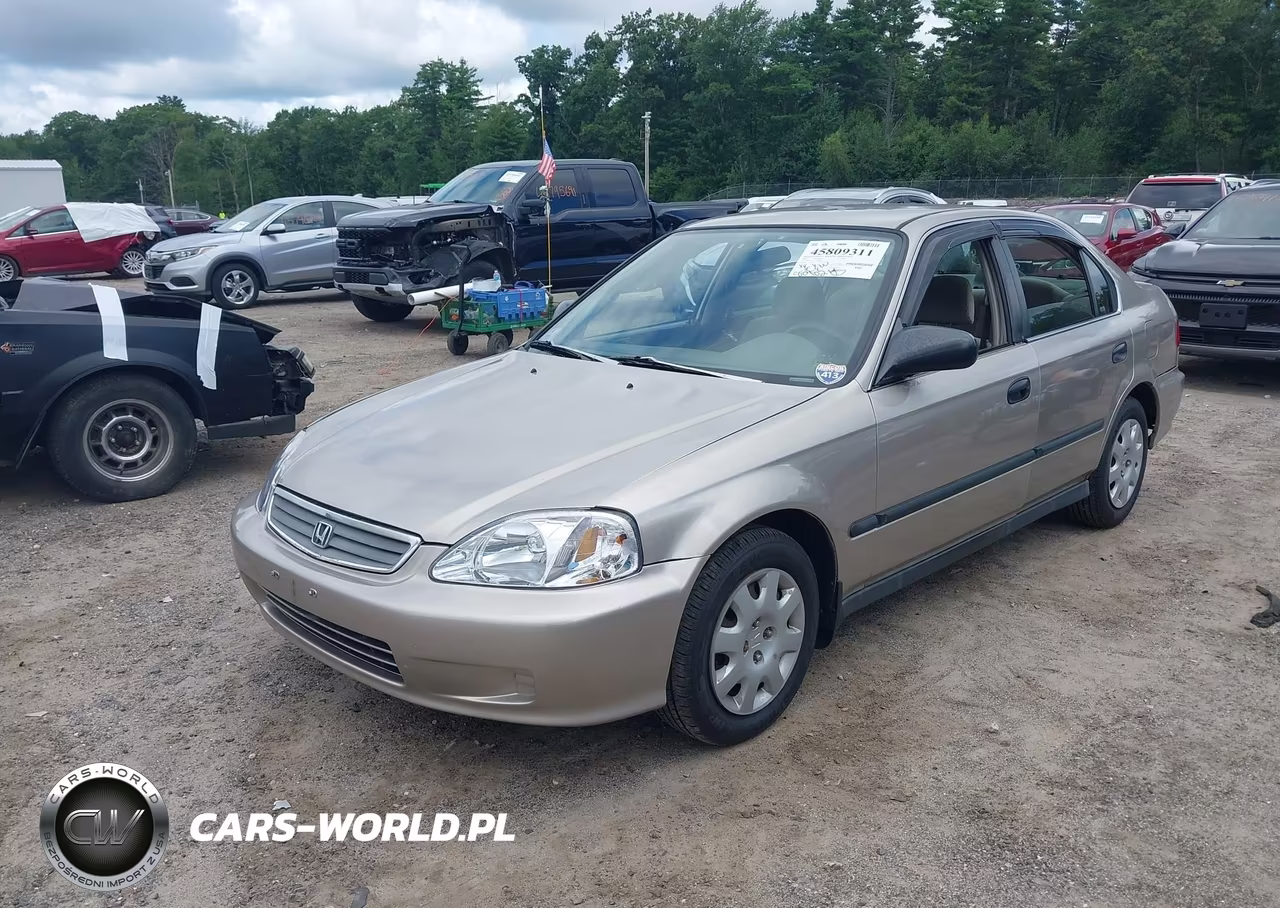 2000 Honda Civic Lx VIN:1HGEJ6677YL008084 - 2