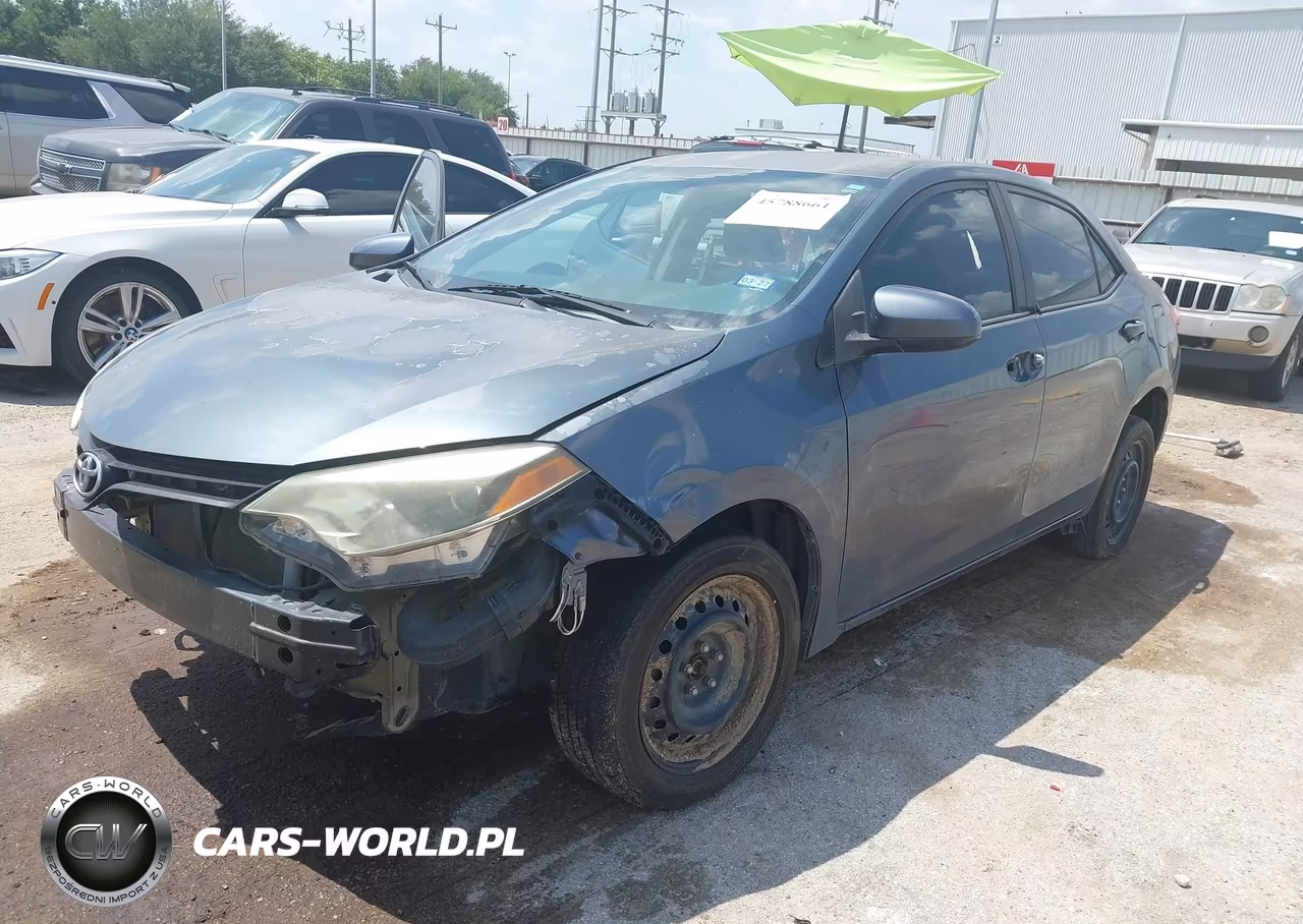 2014 Toyota Corolla Le VIN:5YFBURHE4EP150403 - 2