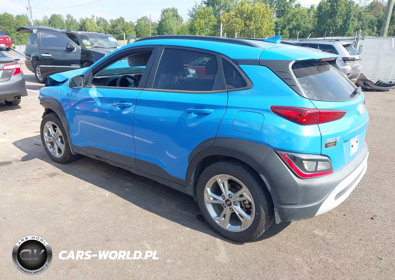 2022 Hyundai Kona Sel VIN:KM8K62AB8NU864616 - 3