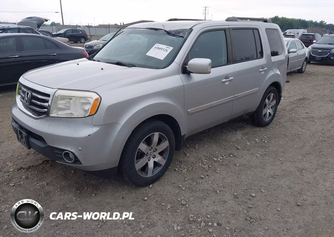 2015 Honda Pilot Touring VIN:5FNYF4H90FB016222 - 2