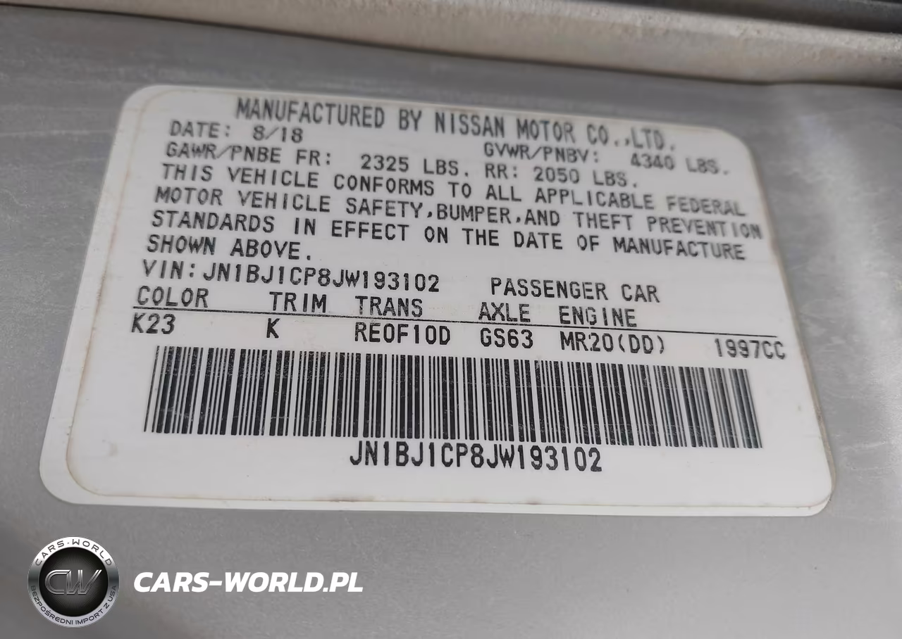2018 Nissan Rogue Sport Sv VIN:JN1BJ1CP8JW193102 - 9