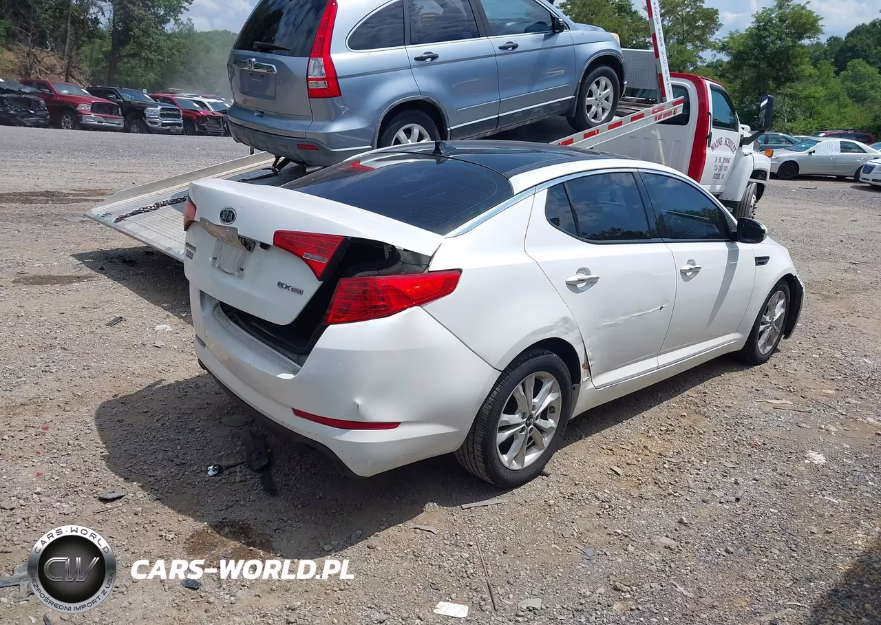 2011 Kia Optima Ex VIN:KNAGN4A77B5191826 - 4
