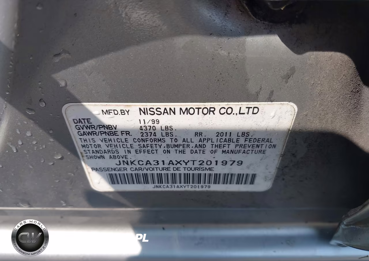 2000 Infiniti I30 Luxury-Touring VIN:JNKCA31AXYT201979 - 9