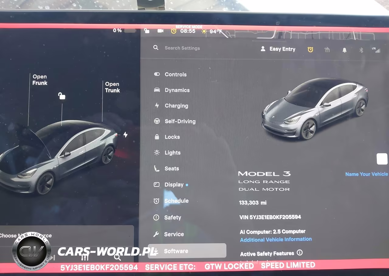 2019 Tesla Model 3 Long Range-Performance VIN:5YJ3E1EB0KF205594 - 18