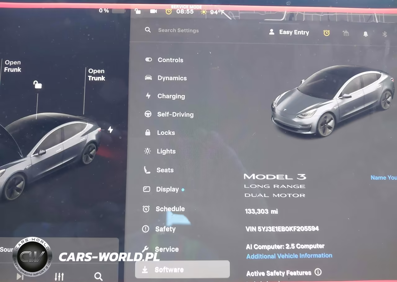 2019 Tesla Model 3 Long Range-Performance VIN:5YJ3E1EB0KF205594 - 7