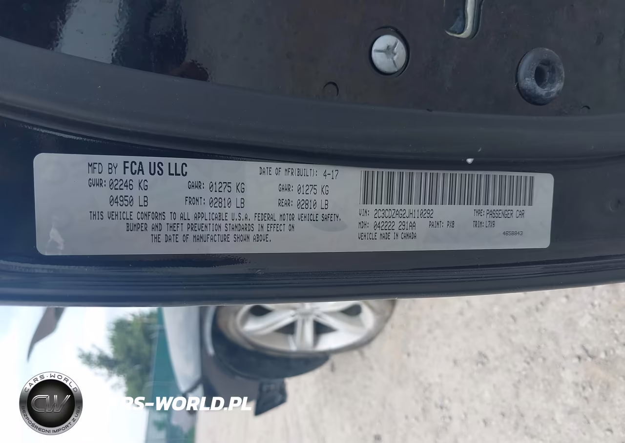 2018 Dodge Challenger Sxt VIN:2C3CDZAG2JH110292 - 9