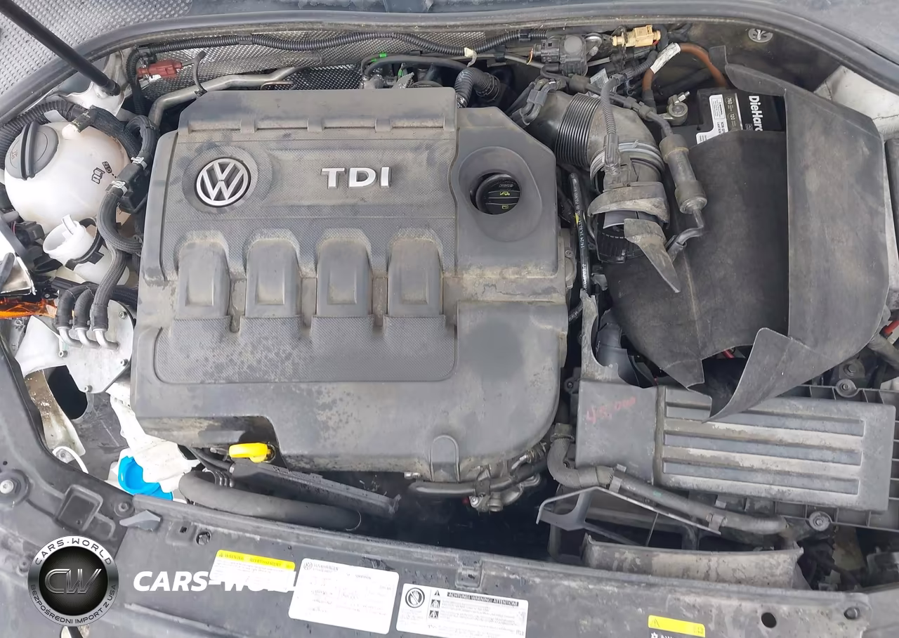 2015 Volkswagen Passat 2.0L Tdi Sel Premium VIN:1VWCV7A34FC010079 - 10