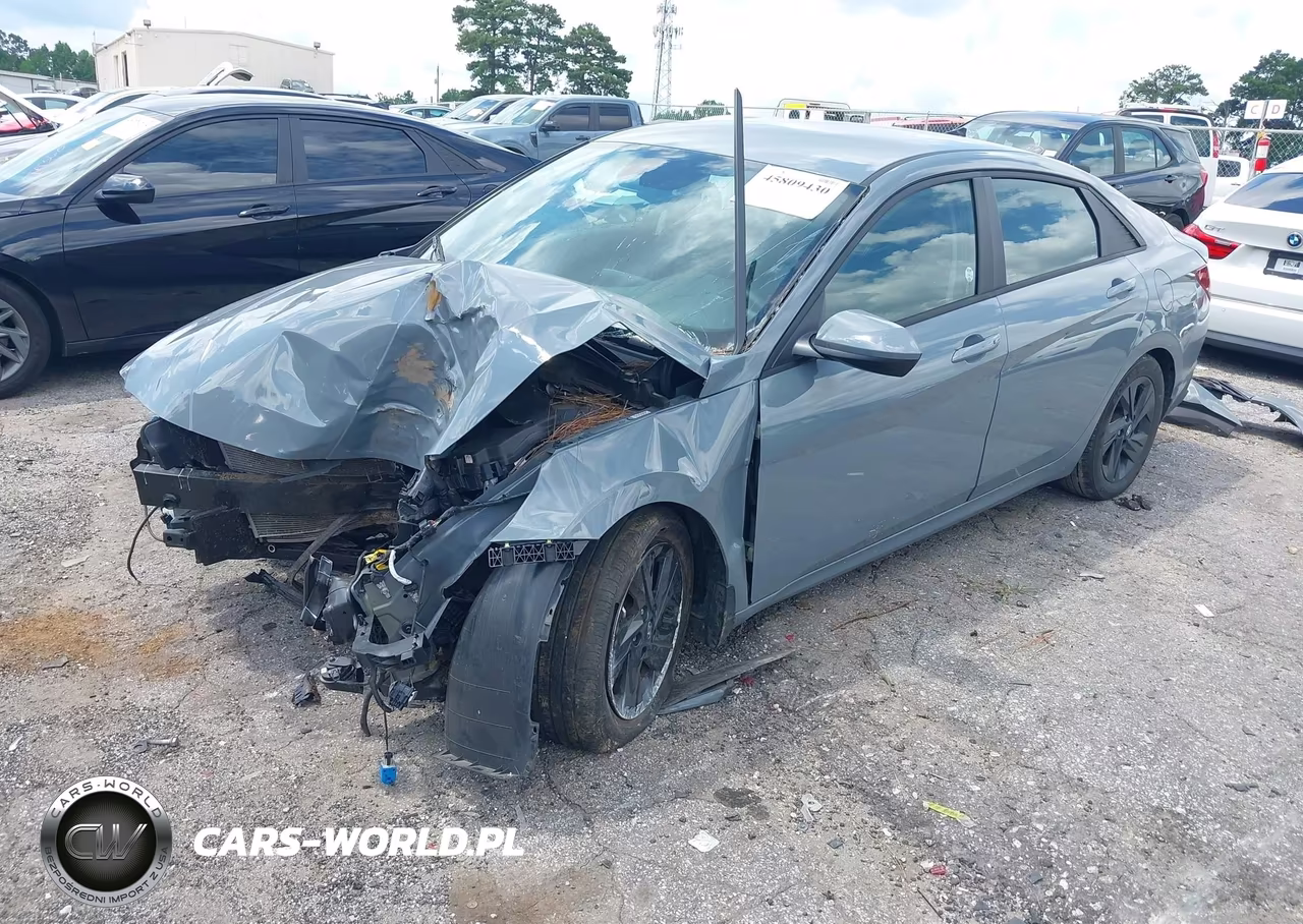 2022 Hyundai Elantra Sel VIN:KMHLM4AG1NU364430 - 2