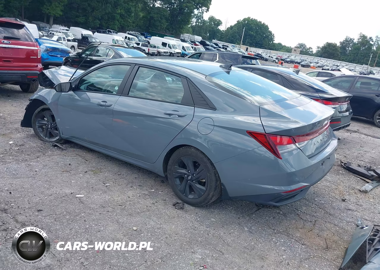 2022 Hyundai Elantra Sel VIN:KMHLM4AG1NU364430 - 3