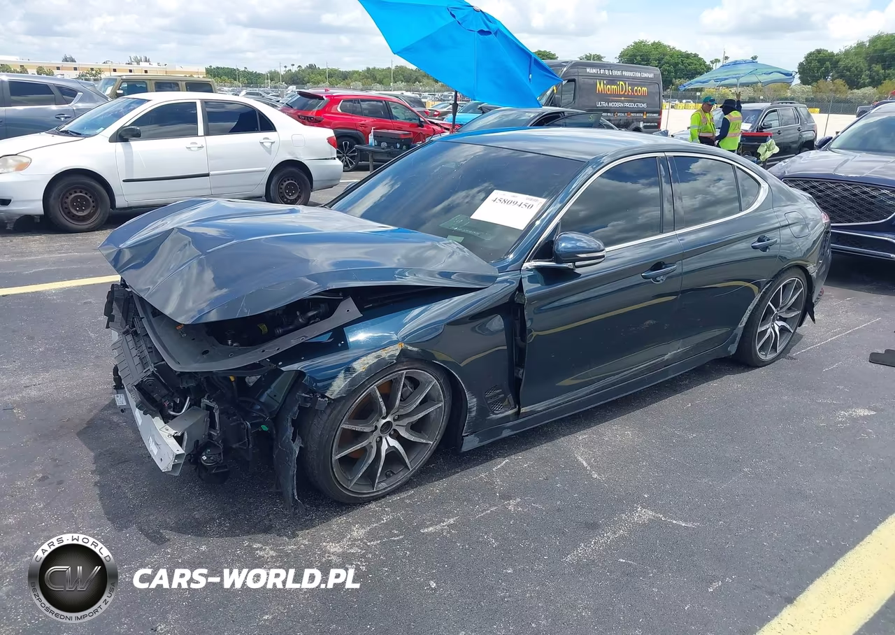 2025 Genesis G70 2.5T Rwd VIN:KMTG34SC2SU150581 - 2