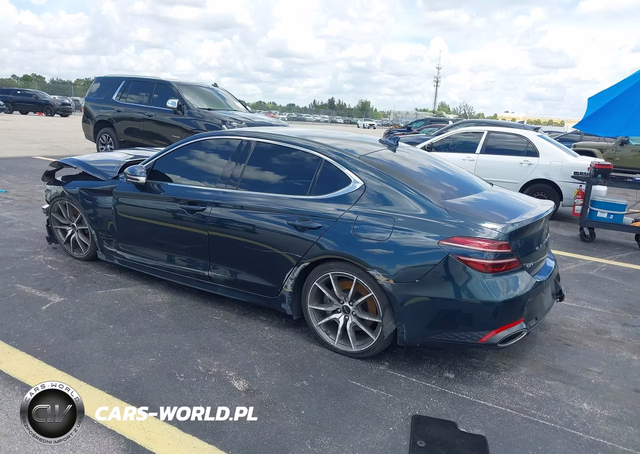 2025 Genesis G70 2.5T Rwd VIN:KMTG34SC2SU150581 - 3