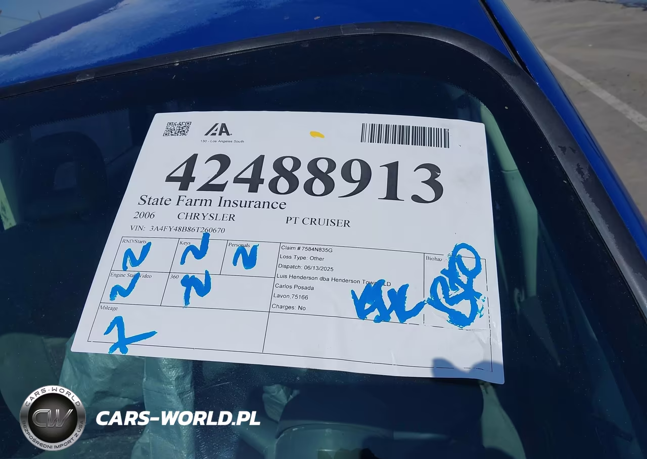 2006 Chrysler Pt Cruiser VIN:3A4FY48B86T260670 - 16