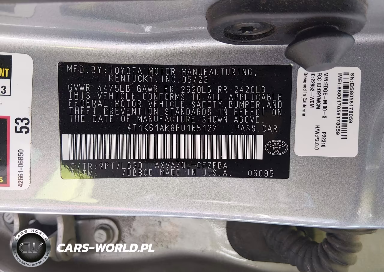 2023 Toyota Camry Xse VIN:4T1K61AK8PU165127 - 9