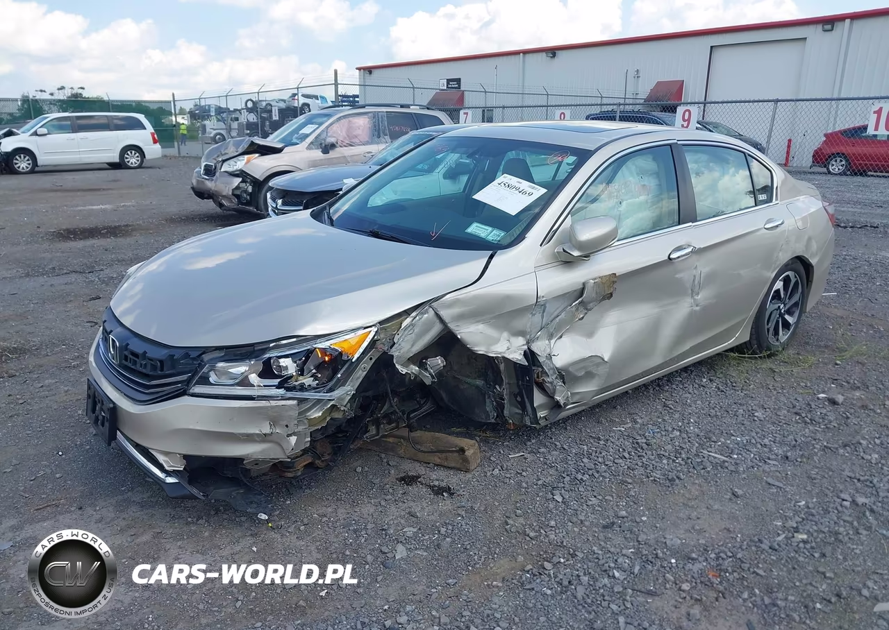 2016 Honda Accord Ex-L VIN:1HGCR2F82GA035589 - 2