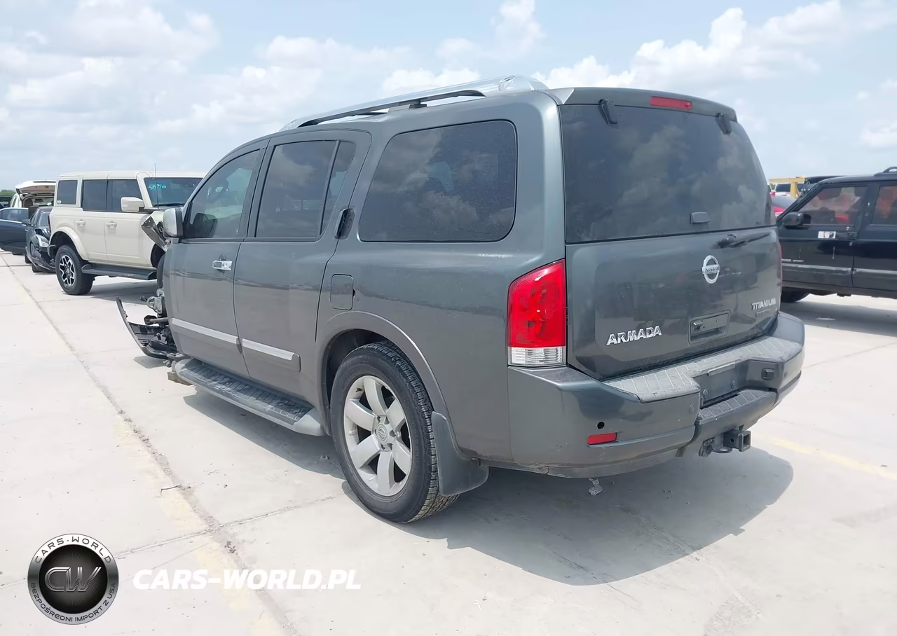 2010 Nissan Armada Titanium VIN:5N1BA0ND7AN620751 - 3