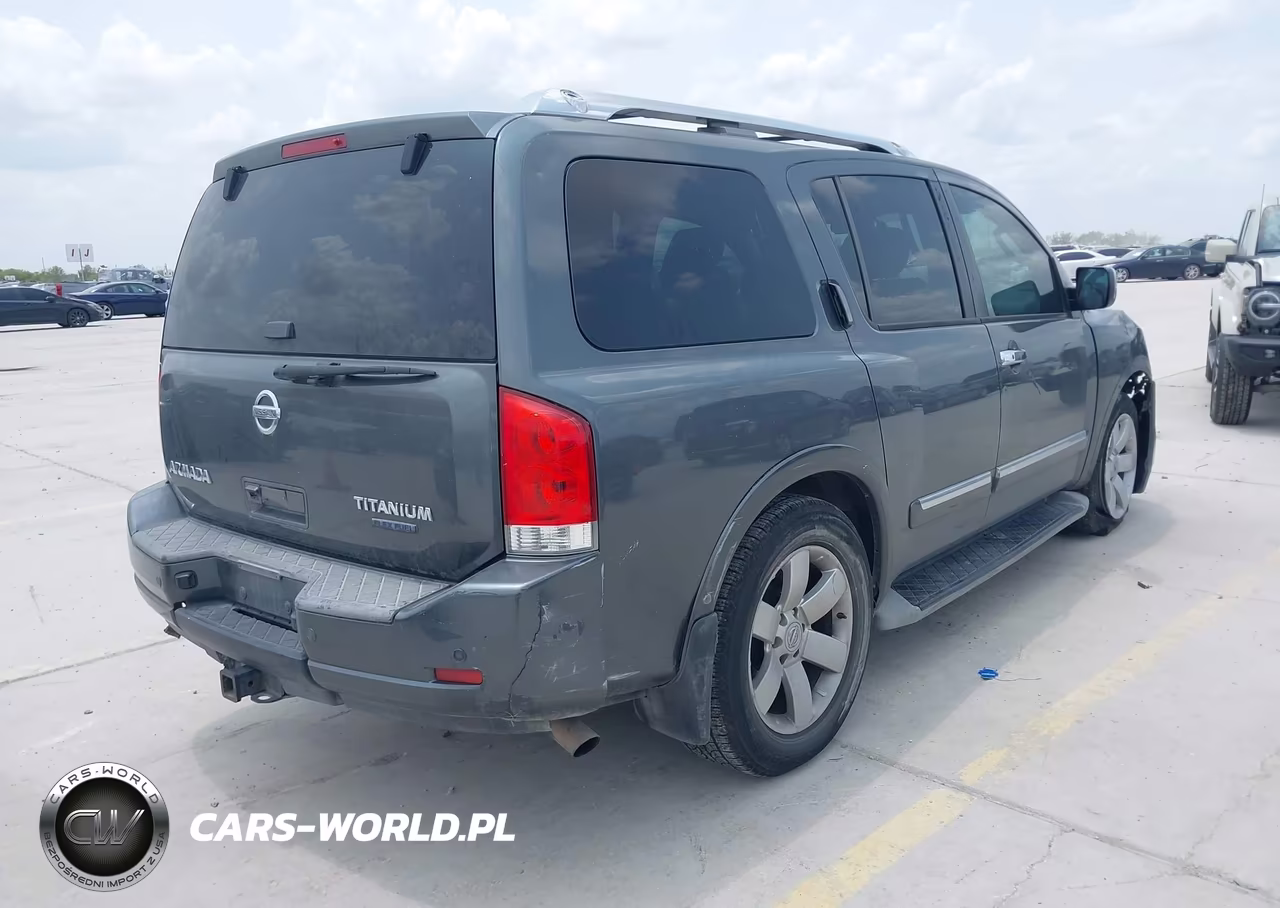2010 Nissan Armada Titanium VIN:5N1BA0ND7AN620751 - 4
