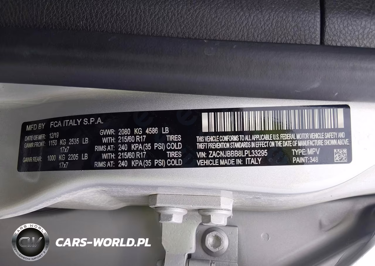 2020 Jeep Renegade Latitude VIN:ZACNJBBB8LPL33295 - 9