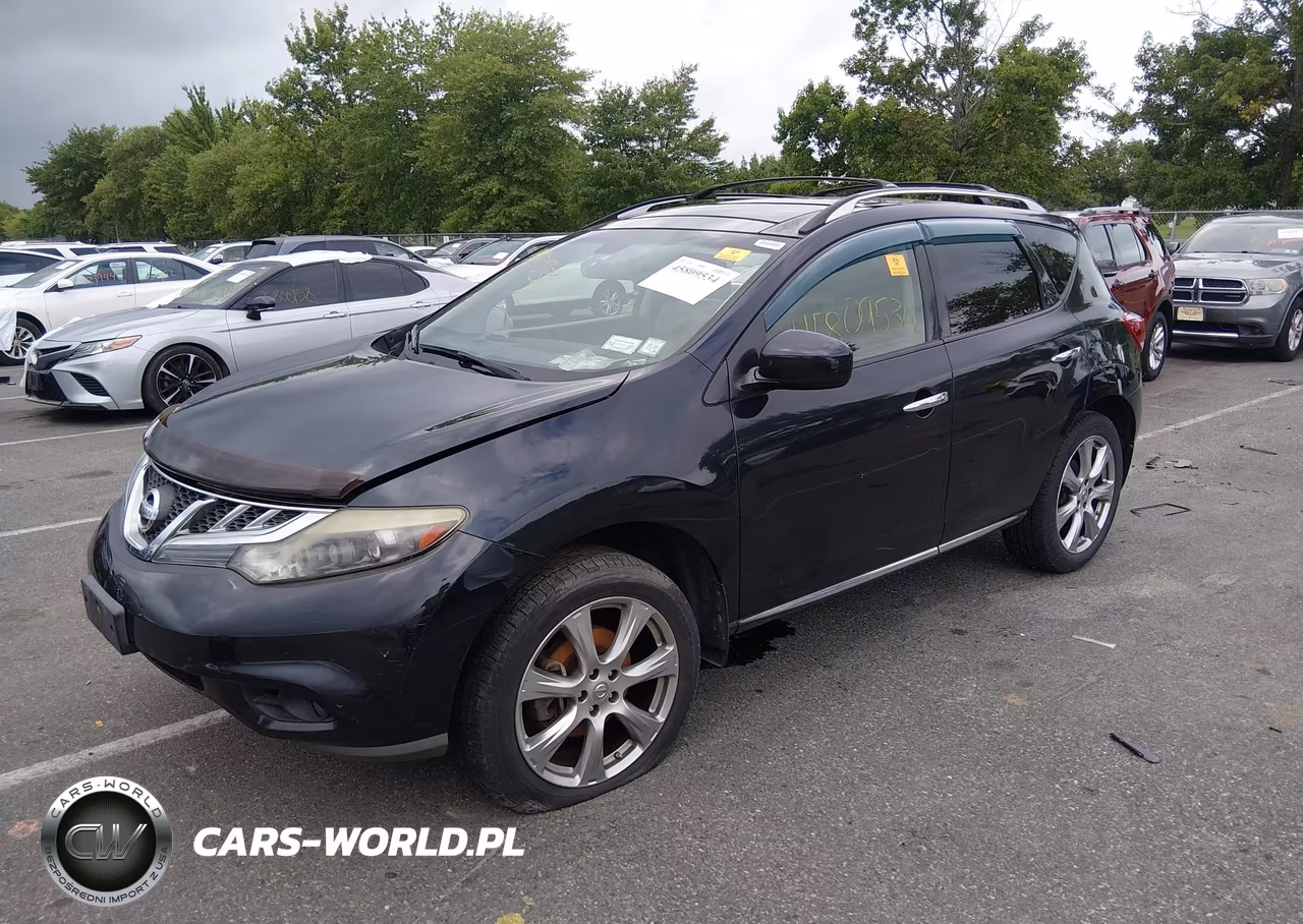 2012 Nissan Murano Le VIN:JN8AZ1MW2CW208742 - 2