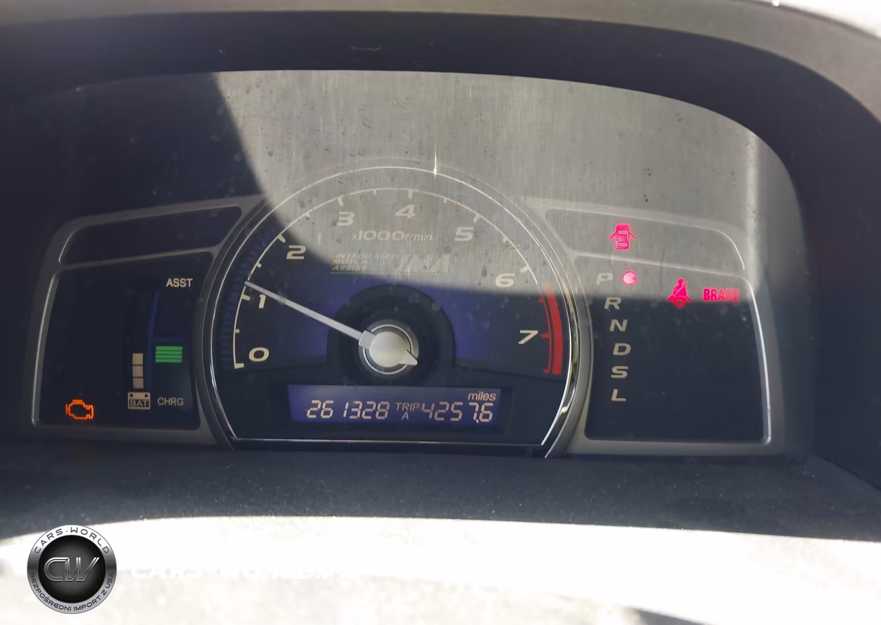 2007 Honda Civic Hybrid VIN:JHMFA36217S024516 - 7