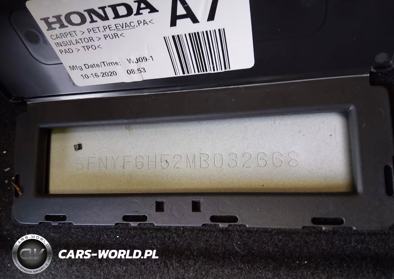 2021 Honda Pilot Awd Ex-L VIN:5FNYF6H52MB032668 - 9